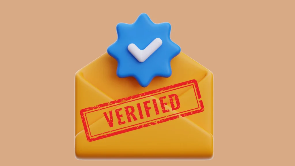 email verification
